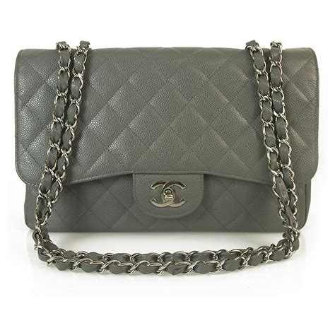 chanel 2.55 bag silver hardware